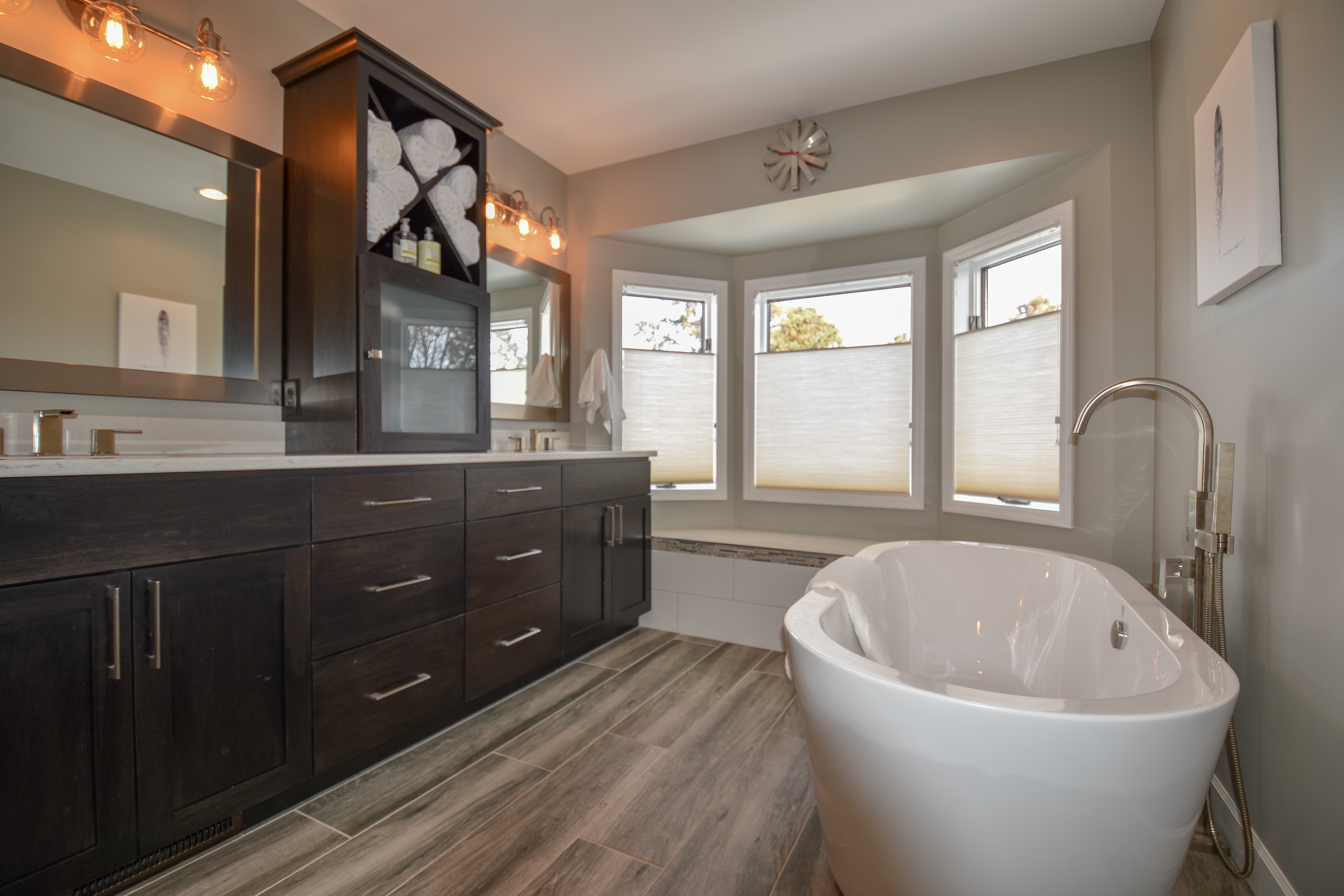 From Outdated to Outstanding in Wedgewood: A Bathroom and Laundry Room Case Study - Novare ...